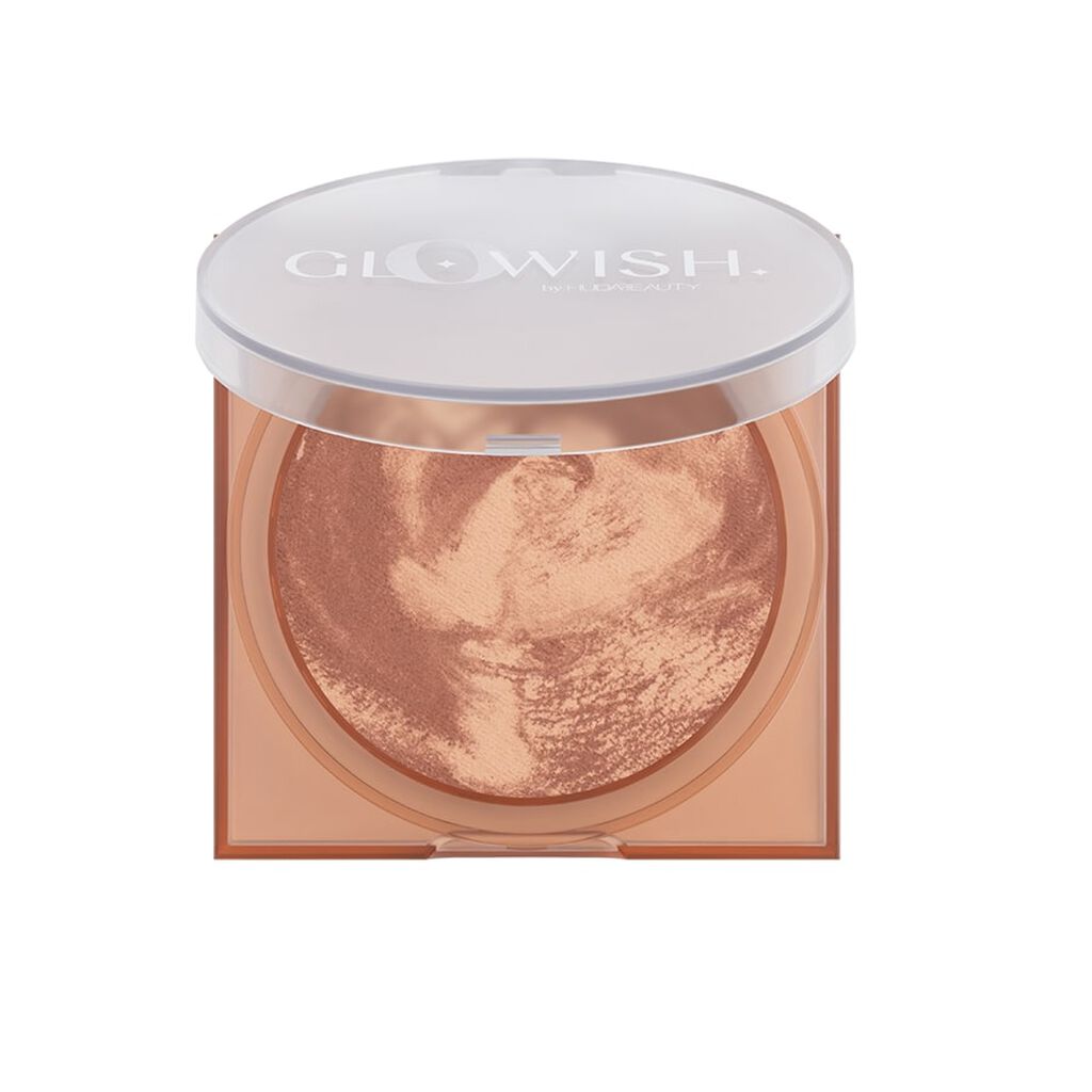 Huda Beauty Glowish Soft Radiance Bronzing Powder- 02 Medium